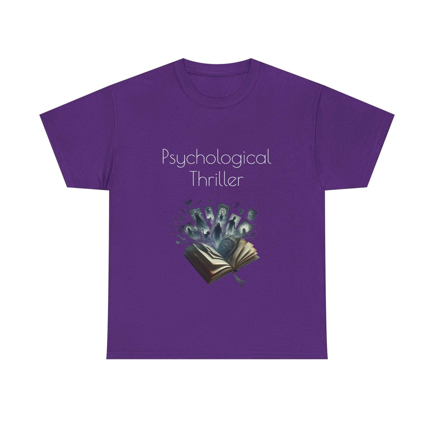Fiction - Unisex Heavy Cotton Tee - Psychological Thriller - The Dreamer's Bookshop.