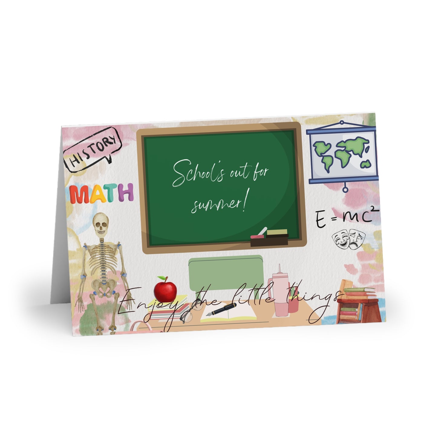 The Dreamer's Bookshop "School's Out" Enjoy the Little Things Card - The Dreamer's Bookshop.