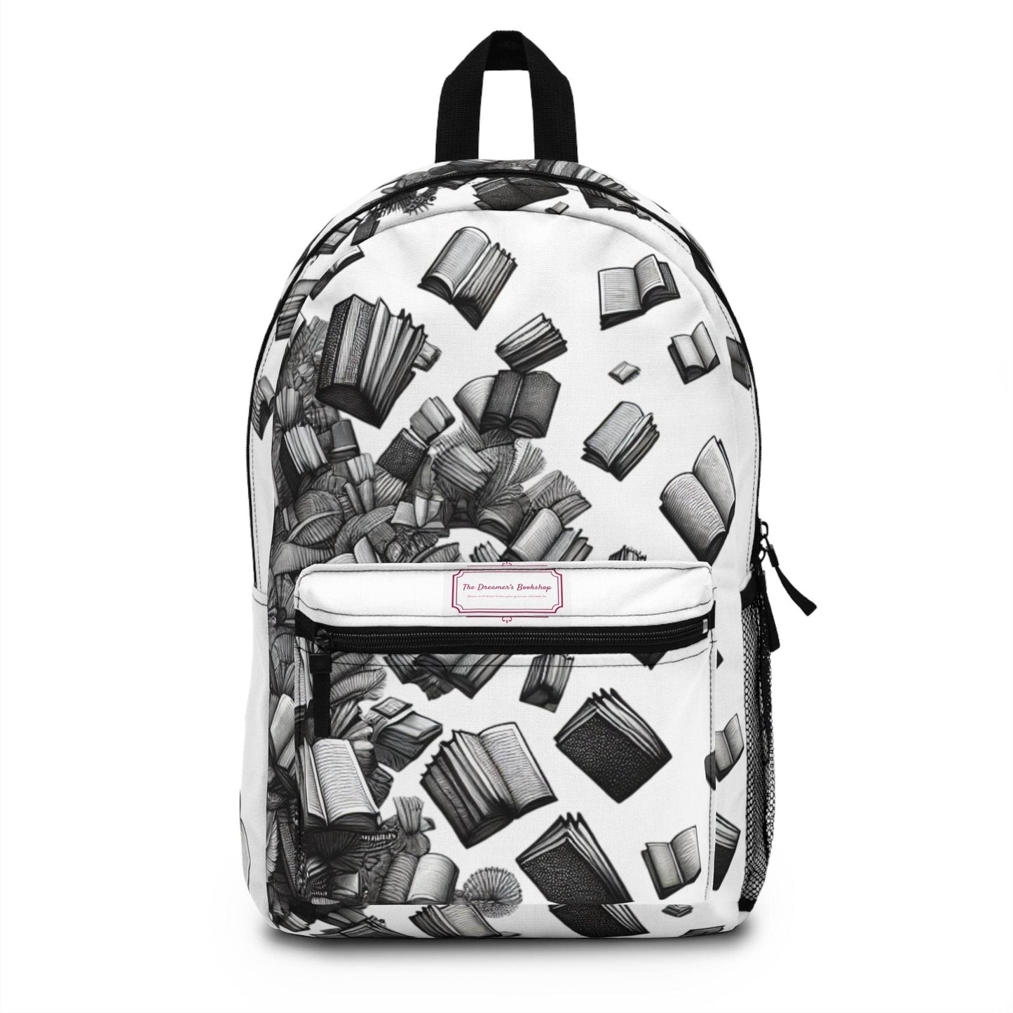 Literary Journey Backpack - Book Lover's Accessory for School & Work - The Dreamer's Bookshop.