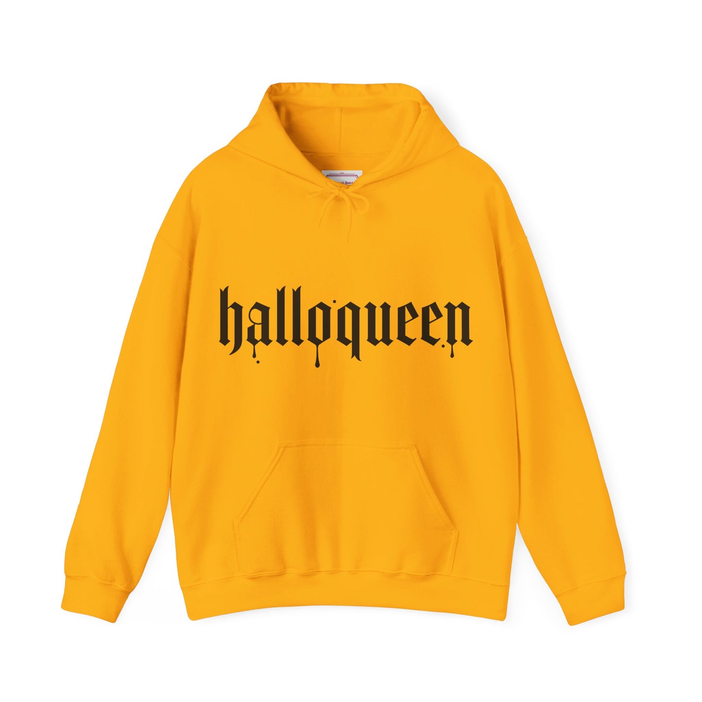 Halloqueen Hooded Sweatshirt - Perfect for Spooky Lovers