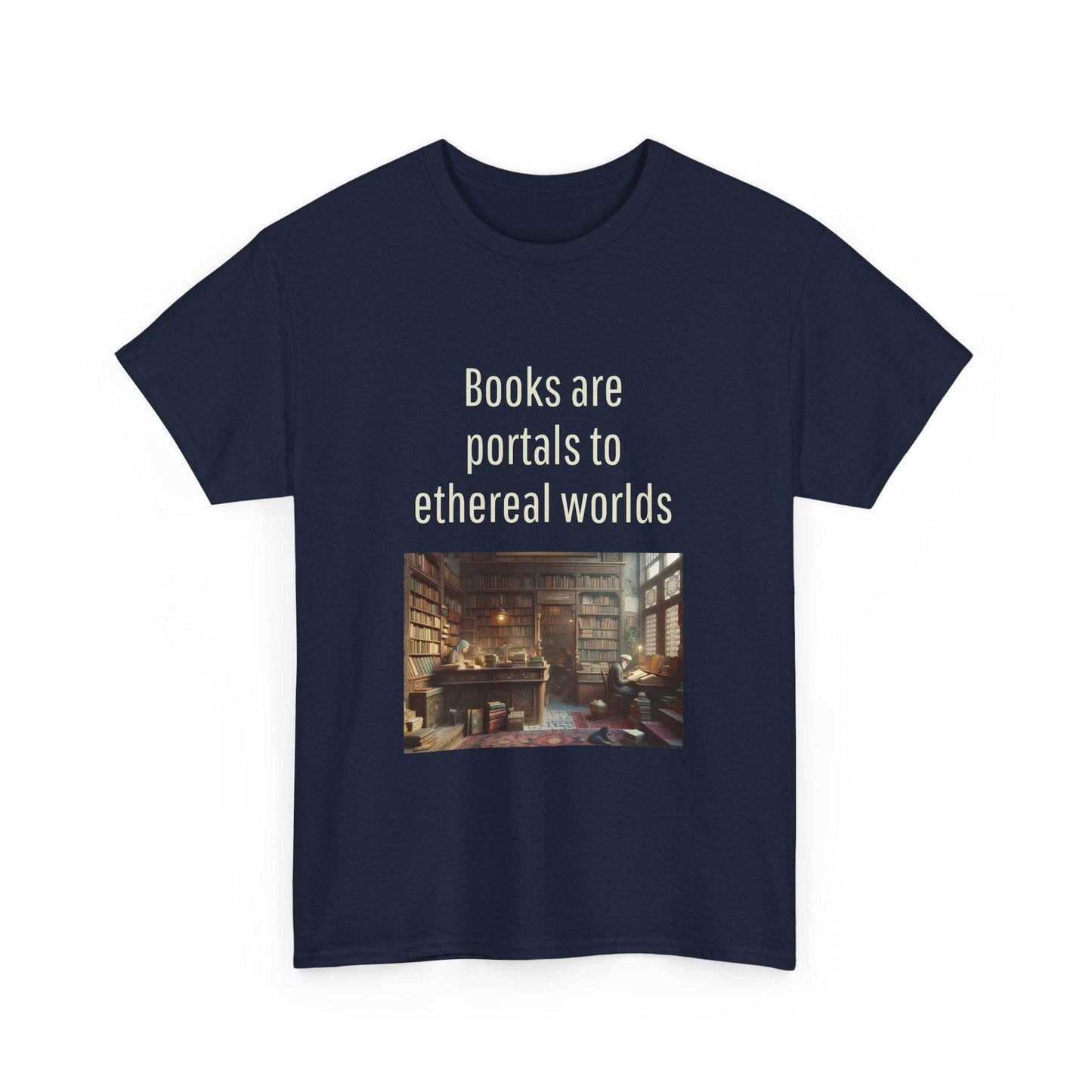 Portals - Unisex Heavy Cotton Tee - Creative Apparel - The Dreamer's Bookshop.