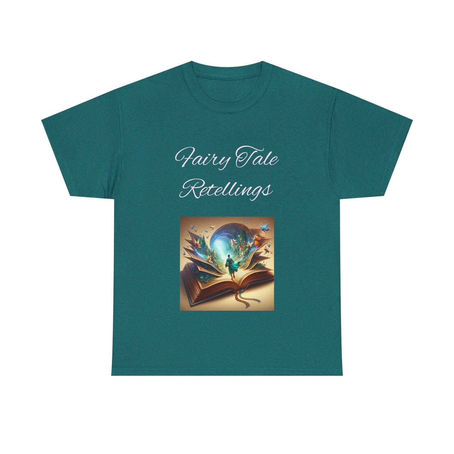 Fiction - Unisex Heavy Cotton Tee - Fairy Tale Retellings - The Dreamer's Bookshop.