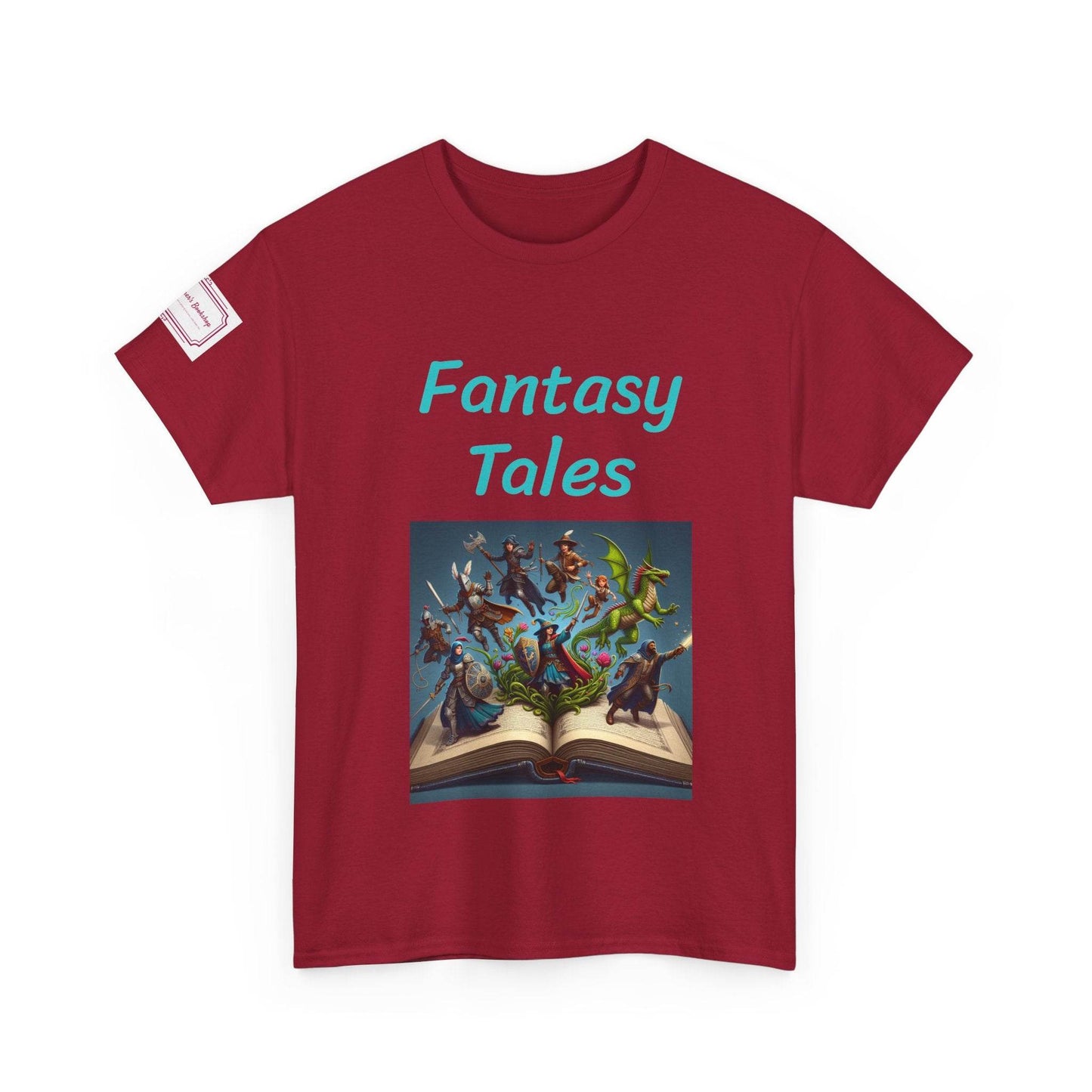 Magic - Graphic Unisex Heavy Cotton Tee - Fantasy Tales - The Dreamer's Bookshop.
