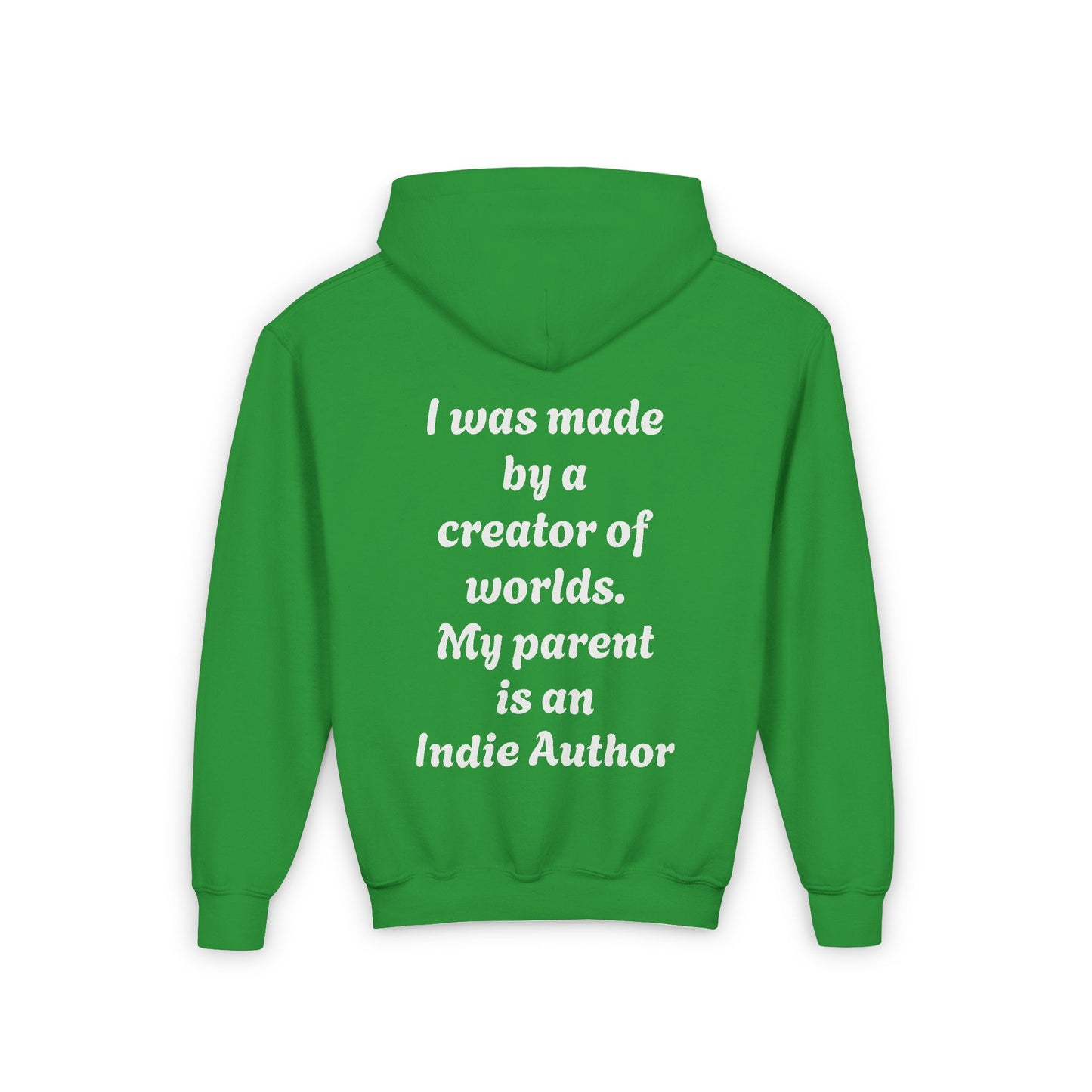 US (Ww) - Youth Heavy Blend Hooded Sweatshirt - "Born to be Original" & "Created by a Creator of Worlds" - The Dreamer's Bookshop.