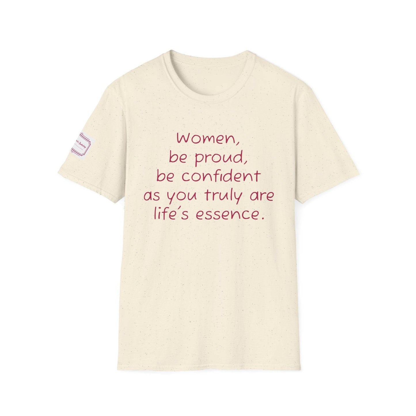 Inspirational Unisex Softstyle T-Shirt - 'Women' Motivational Design - The Dreamer's Bookshop.
