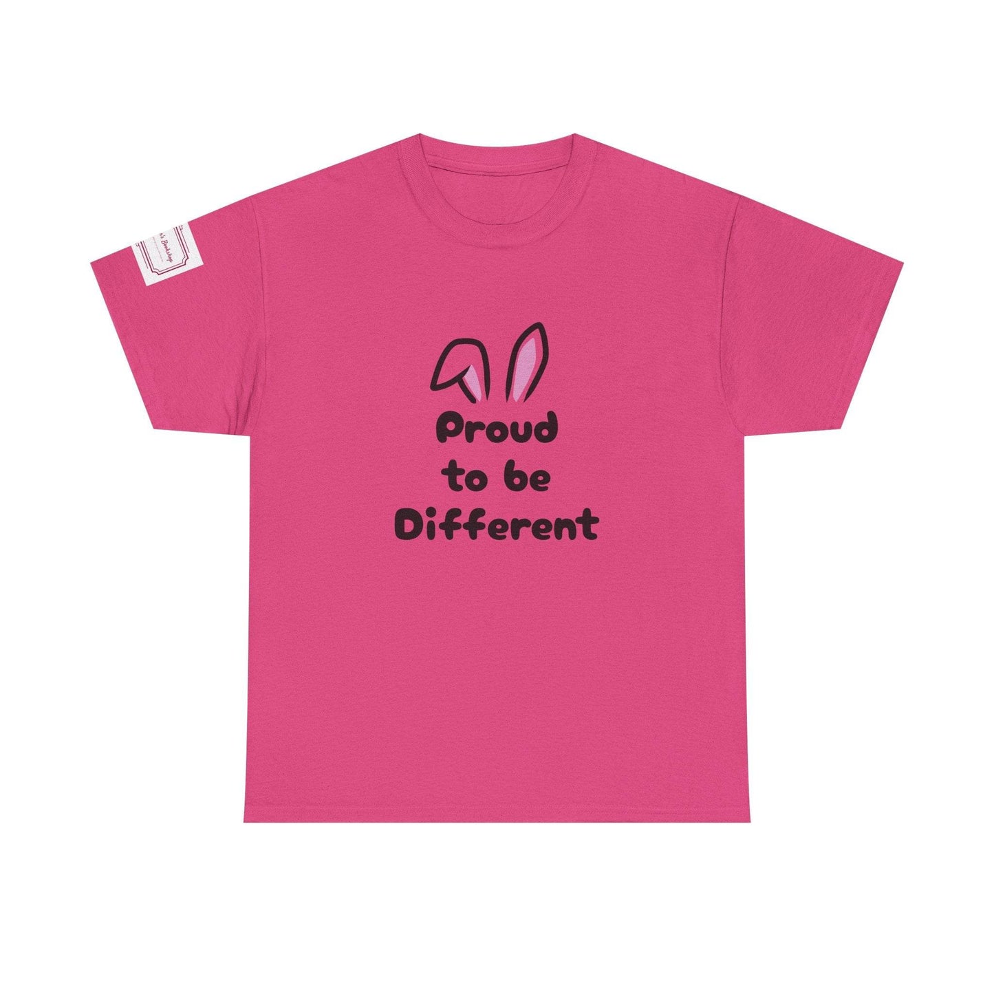 Proud to Be Different Unisex Heavy Cotton Tee – Celebrate Uniqueness - The Dreamer's Bookshop.