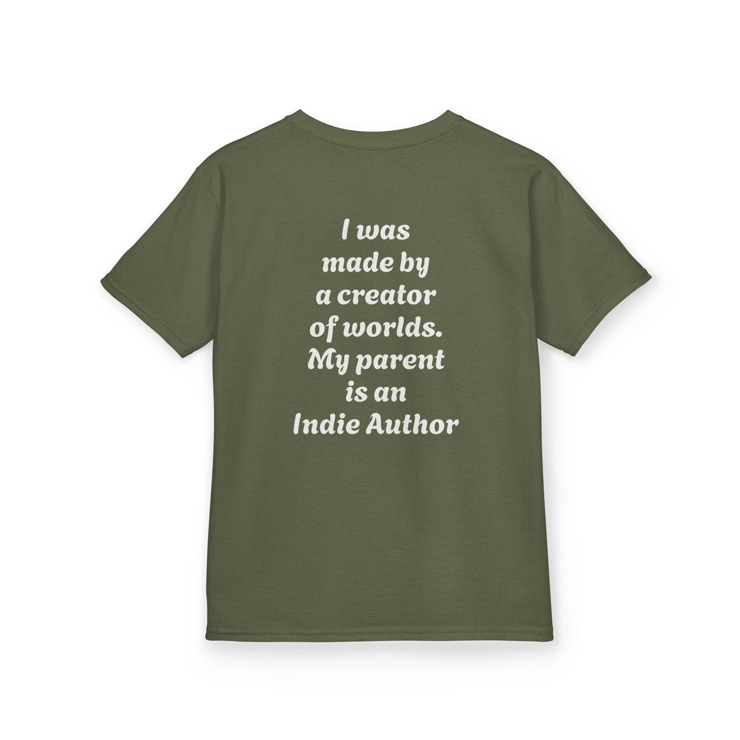 EU - Kids 'Born to be Original' Cotton Tee - Support Young Creators - The Dreamer's Bookshop.