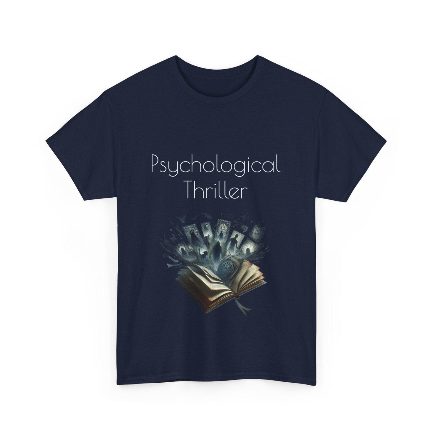 Fiction - Unisex Heavy Cotton Tee - Psychological Thriller - The Dreamer's Bookshop.