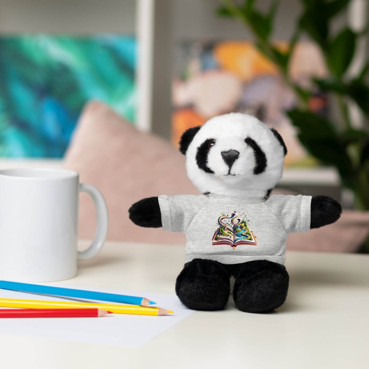 Personalized Stuffed Animal with Tee - Perfect Gift for Kids and Baby Showers - The Dreamer's Bookshop.