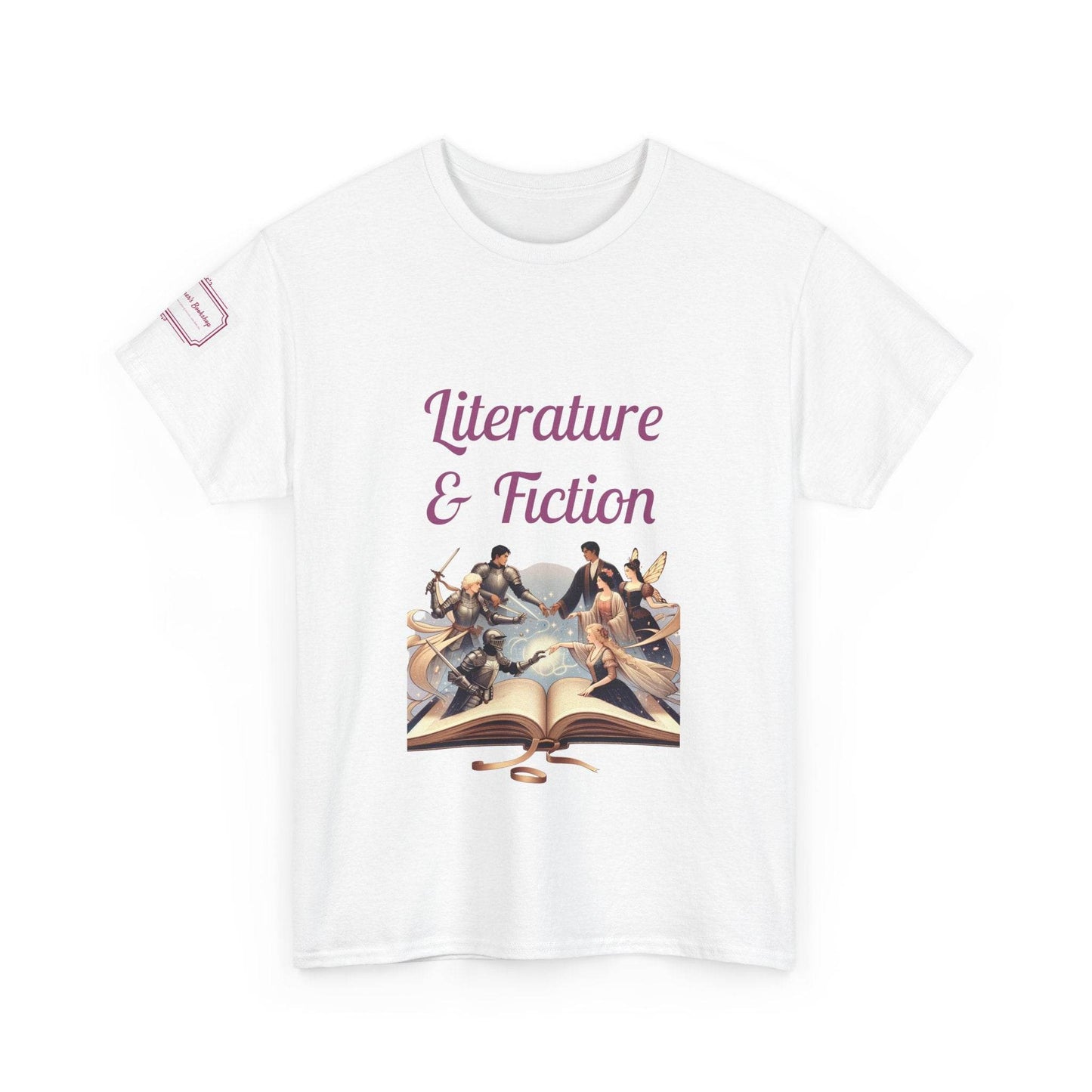 Fiction - Graphic Unisex Heavy Cotton Tee - Literature Books - The Dreamer's Bookshop.