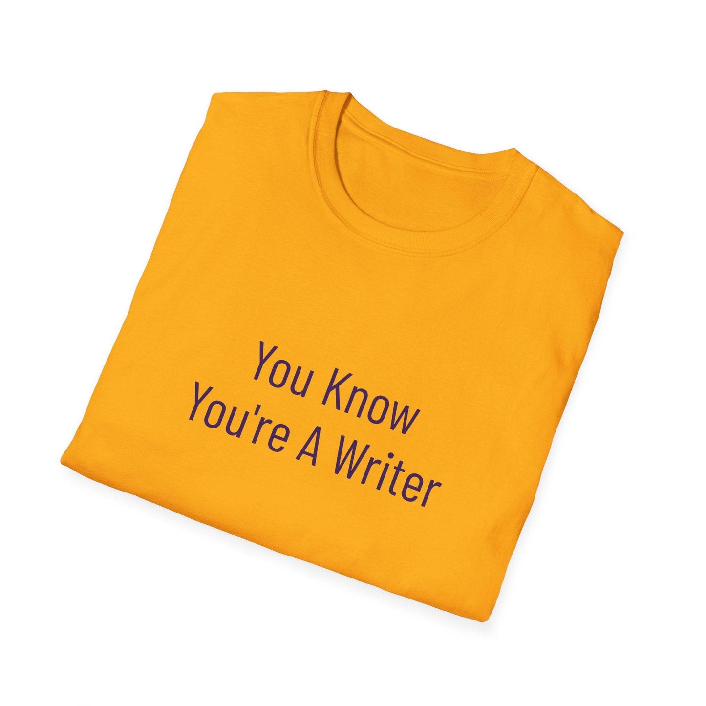 Unisex Softstyle T-Shirt - 'You Know' Philosophical - The Dreamer's Bookshop.