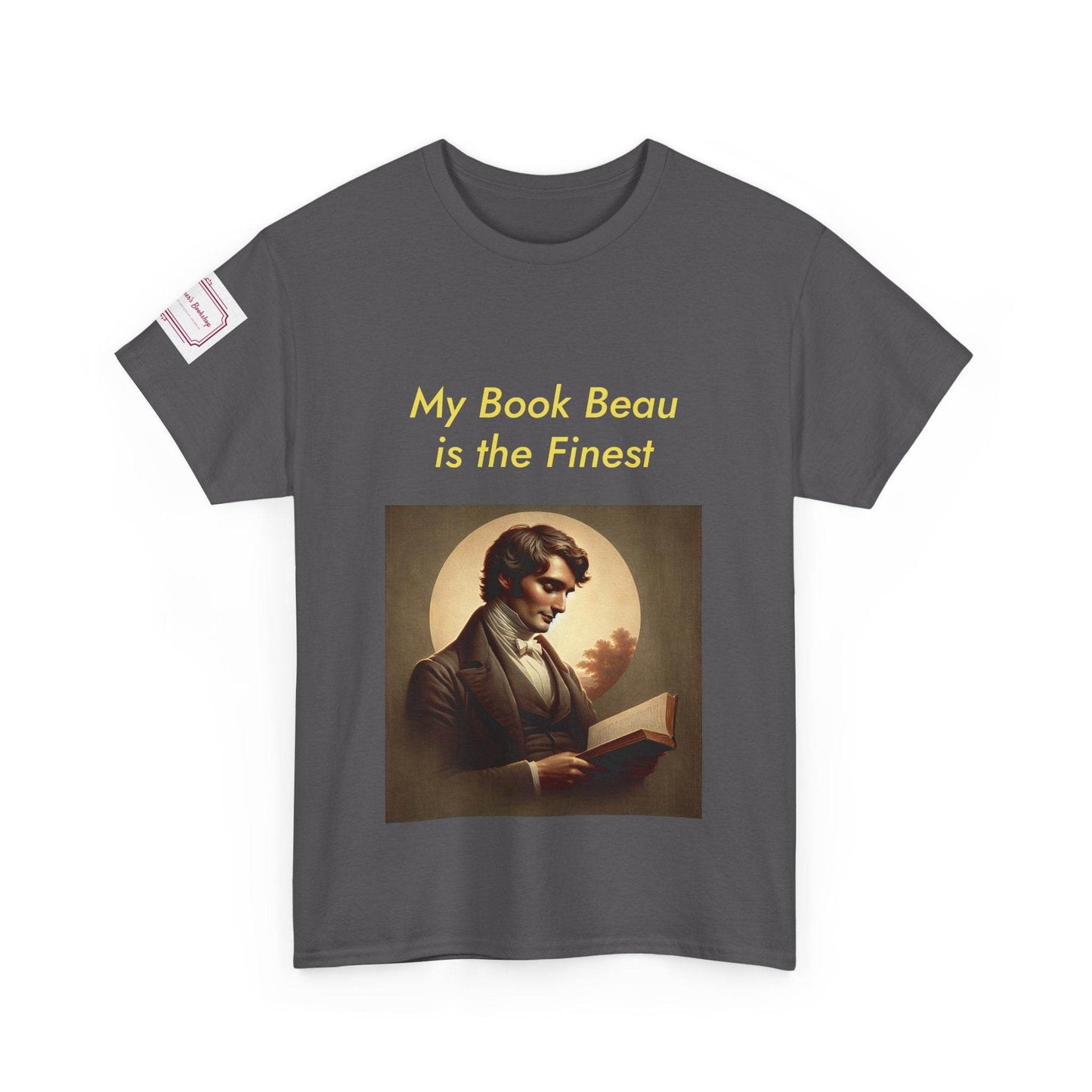 My Book Beau Unisex Heavy Cotton Tee - Perfect for Book Lovers - The Dreamer's Bookshop.