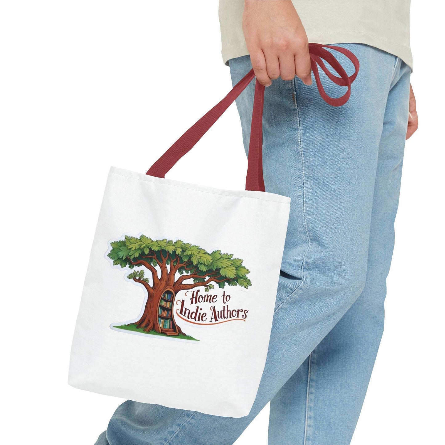 Literary Tote Bag - Home to Indie Authors & The Dreamer's Bookshop Designs - The Dreamer's Bookshop.