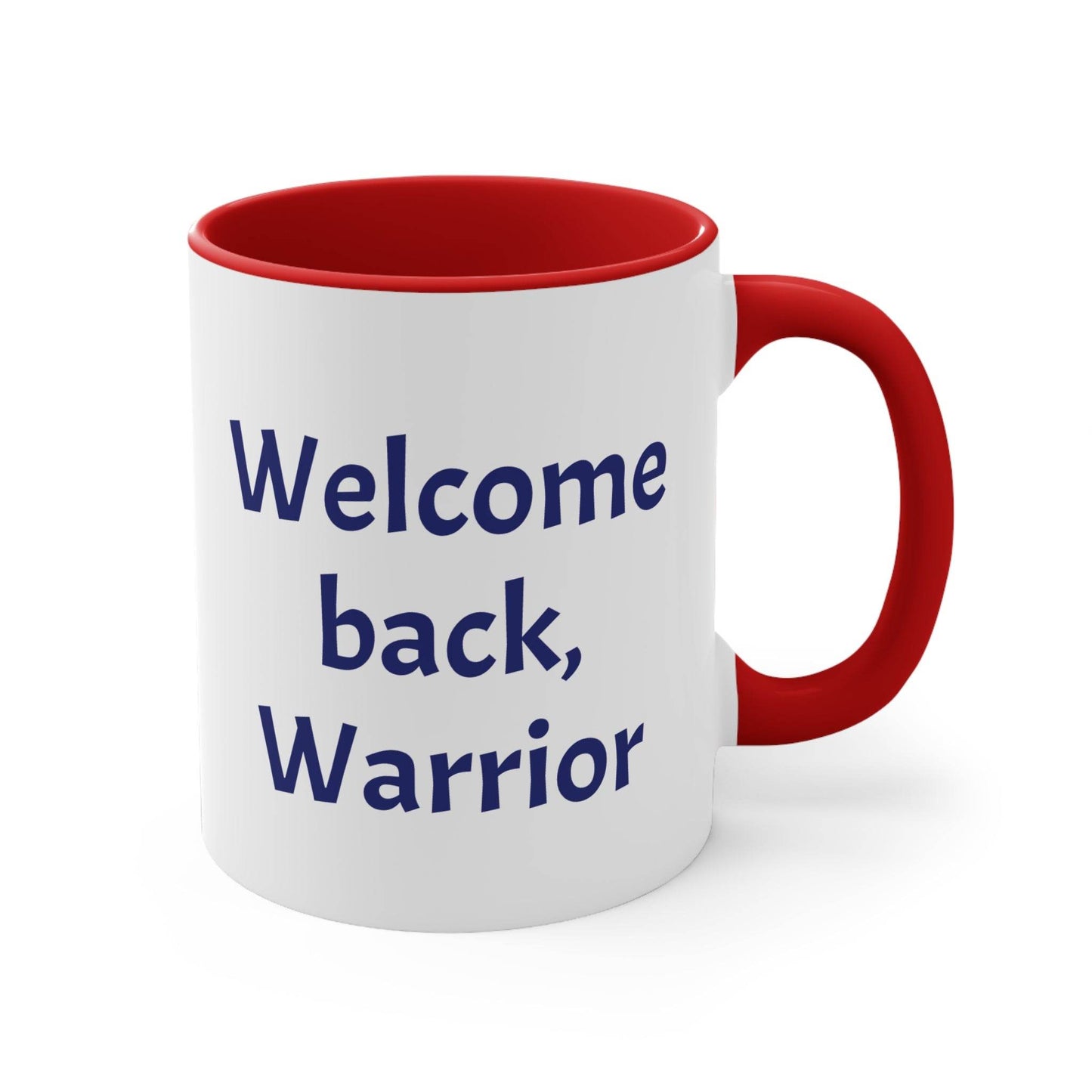 Welcome back, Warrior Coffee Mug – Perfect for Chronic Illness Warriors - The Dreamer's Bookshop.