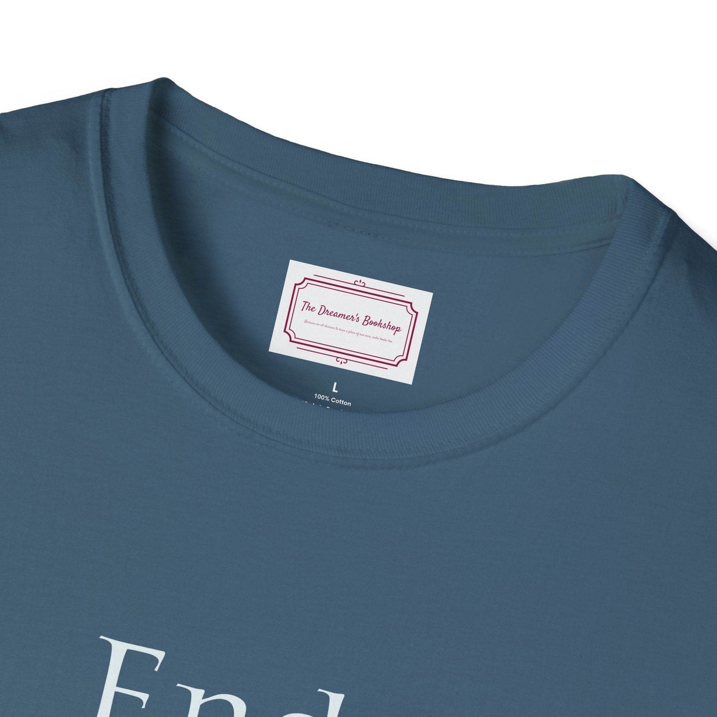 Endometriosis Warrior Unisex Softstyle T-Shirt - Embrace Your Battles - The Dreamer's Bookshop.