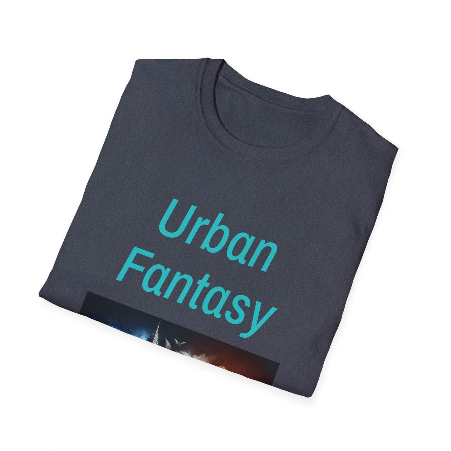 Urban Fantasy Unisex Softstyle T-Shirt - Magical Art Tee for Dreamers - The Dreamer's Bookshop.