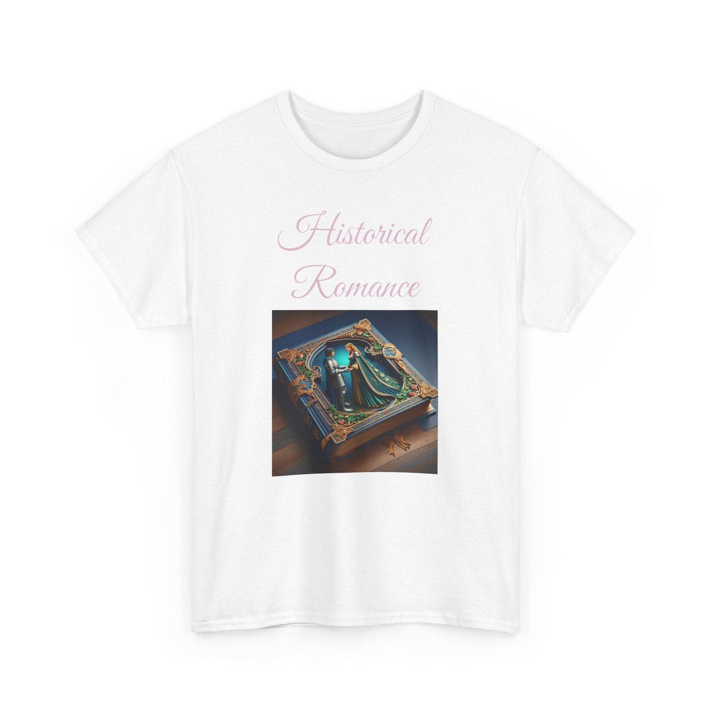 Fiction - Graphic Tee - Unisex Heavy Cotton T-Shirt - Historical Romance - The Dreamer's Bookshop.