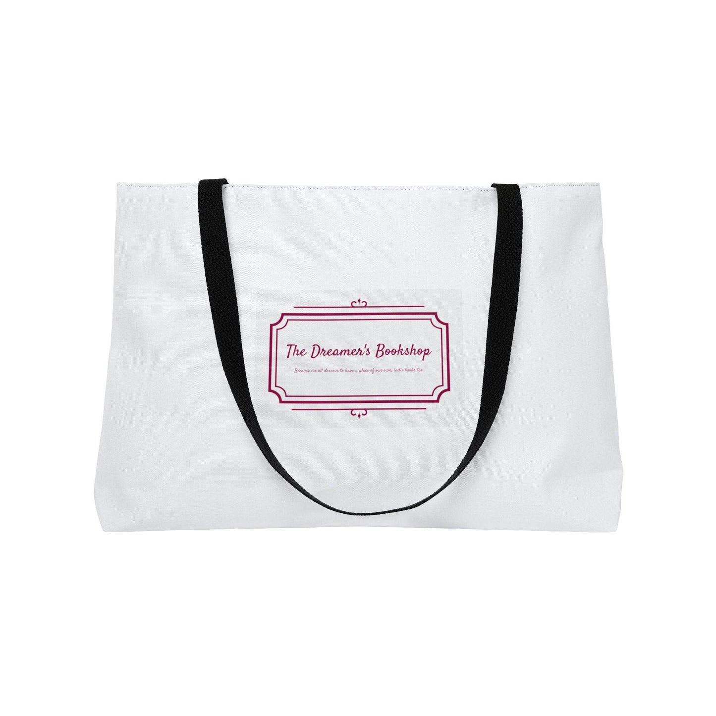 Durable Artistic Weekender Tote Bag for Book Lovers - The Dreamer's Bookshop.