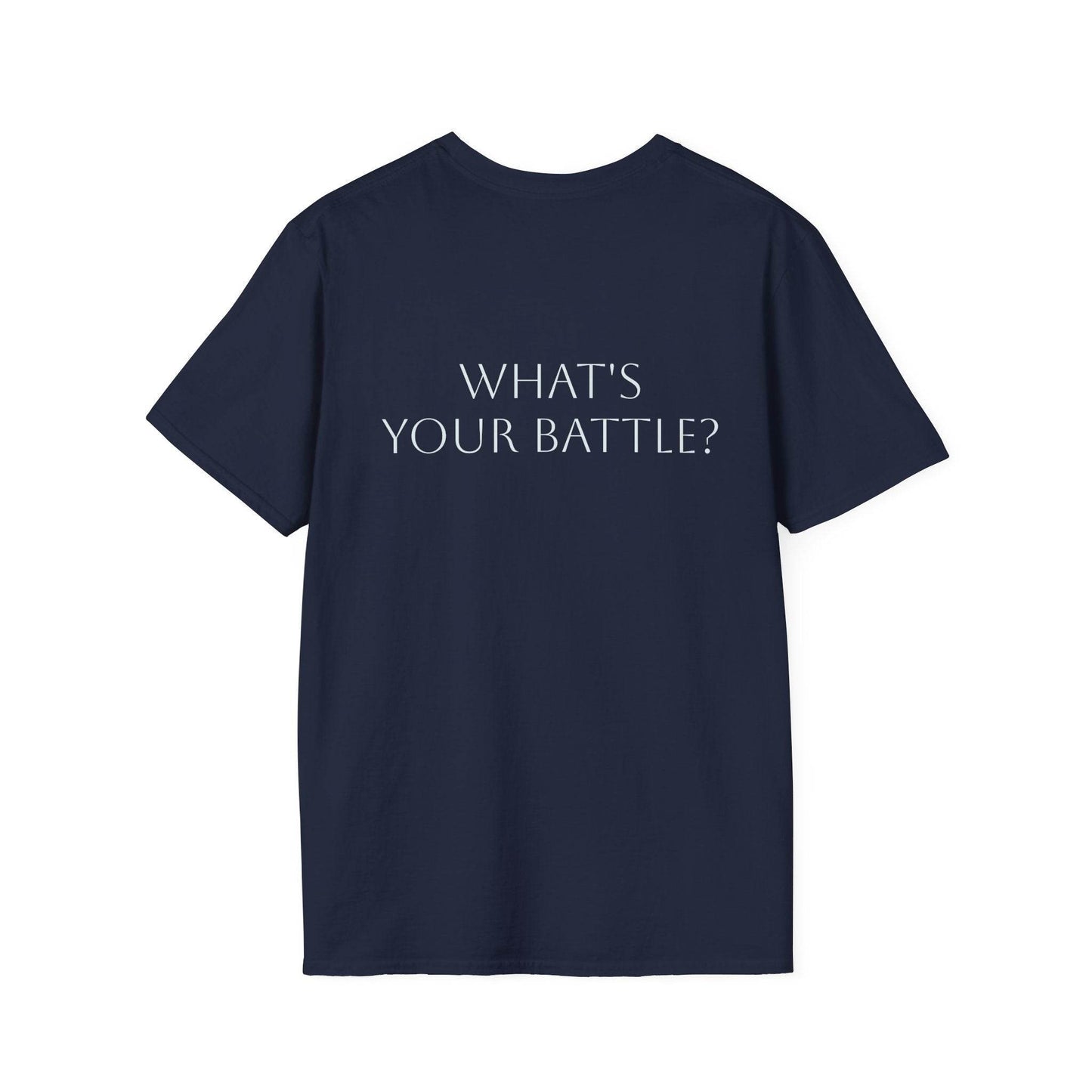 Anxiety Warrior Unisex Softstyle T-Shirt - Empower Your Battle - The Dreamer's Bookshop.