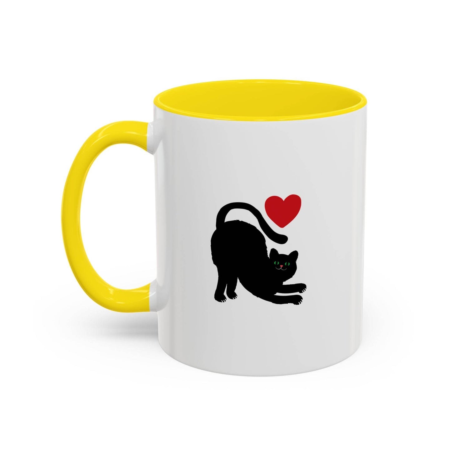 Playful Cat Love Mug - Cute Gift for Tea Lovers - The Dreamer's Bookshop.