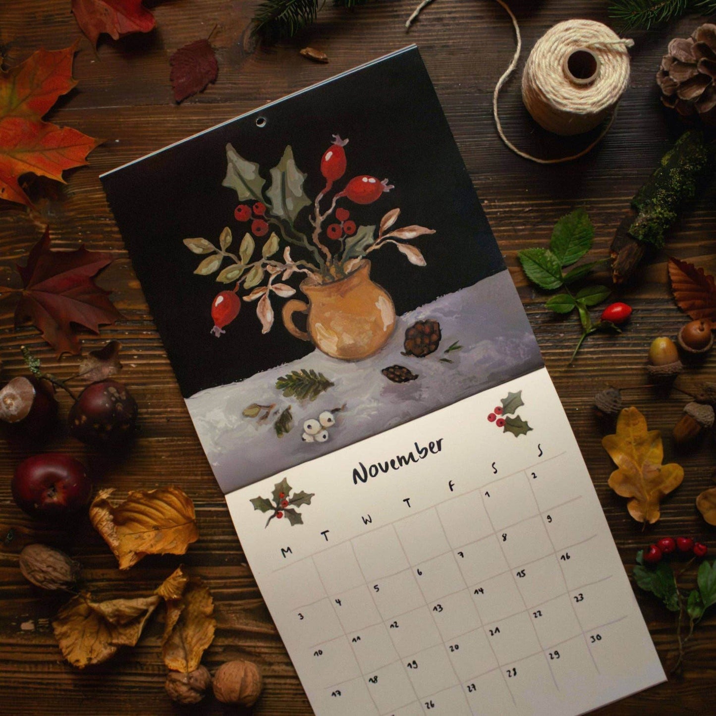 studiosatsch - De kalme kalender 2025 omarmen - The Dreamer's Bookshop.