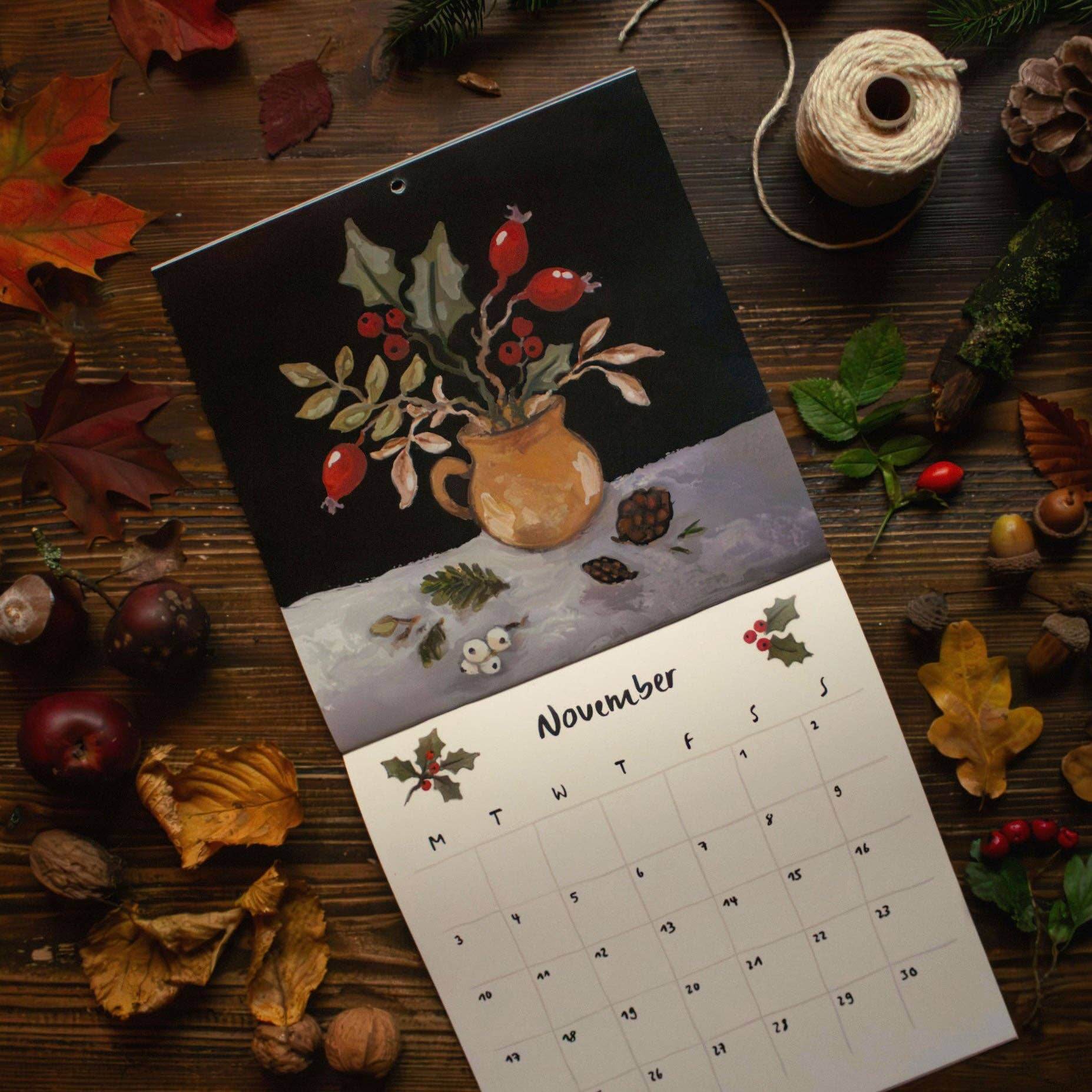studiosatsch - De kalme kalender 2025 omarmen - The Dreamer's Bookshop.