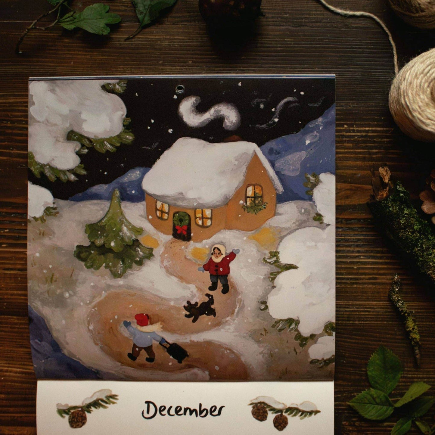studiosatsch - De kalme kalender 2025 omarmen - The Dreamer's Bookshop.