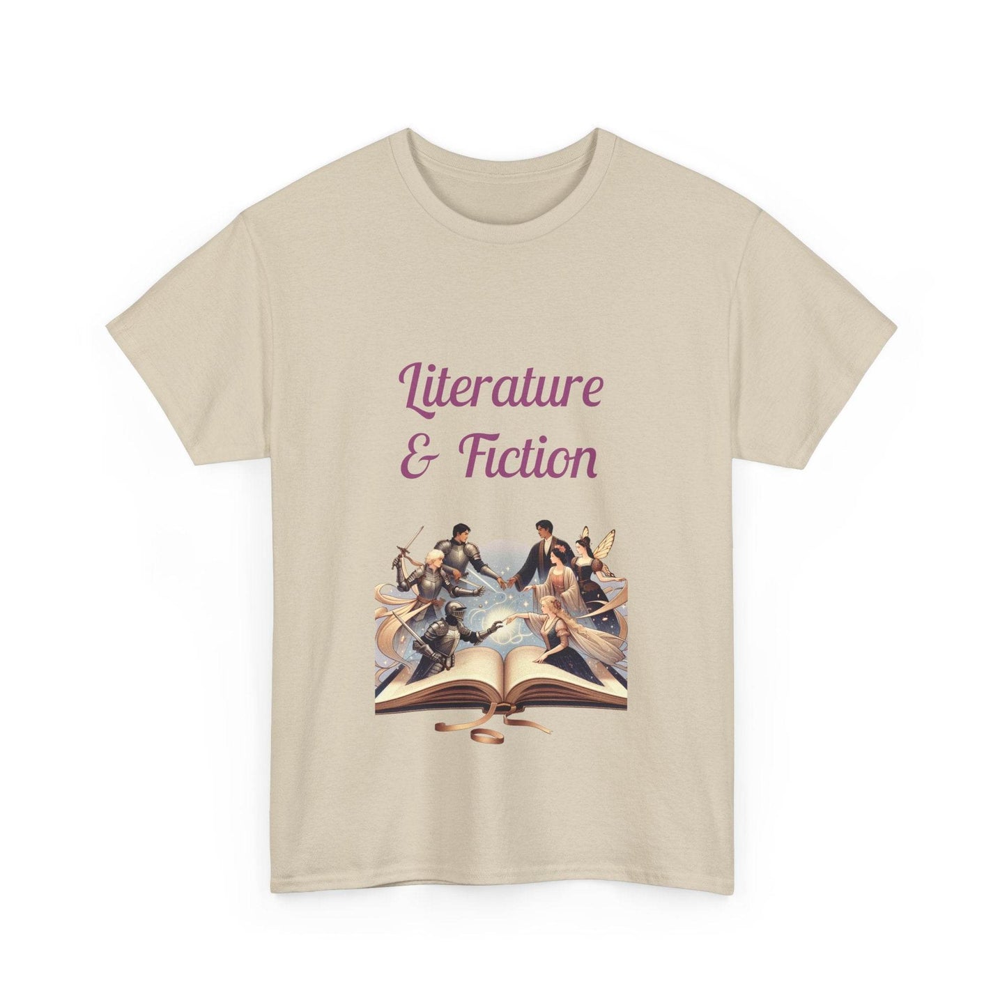 Fiction - Unisex Heavy Cotton Tee - Literature Books - The Dreamer's Bookshop.
