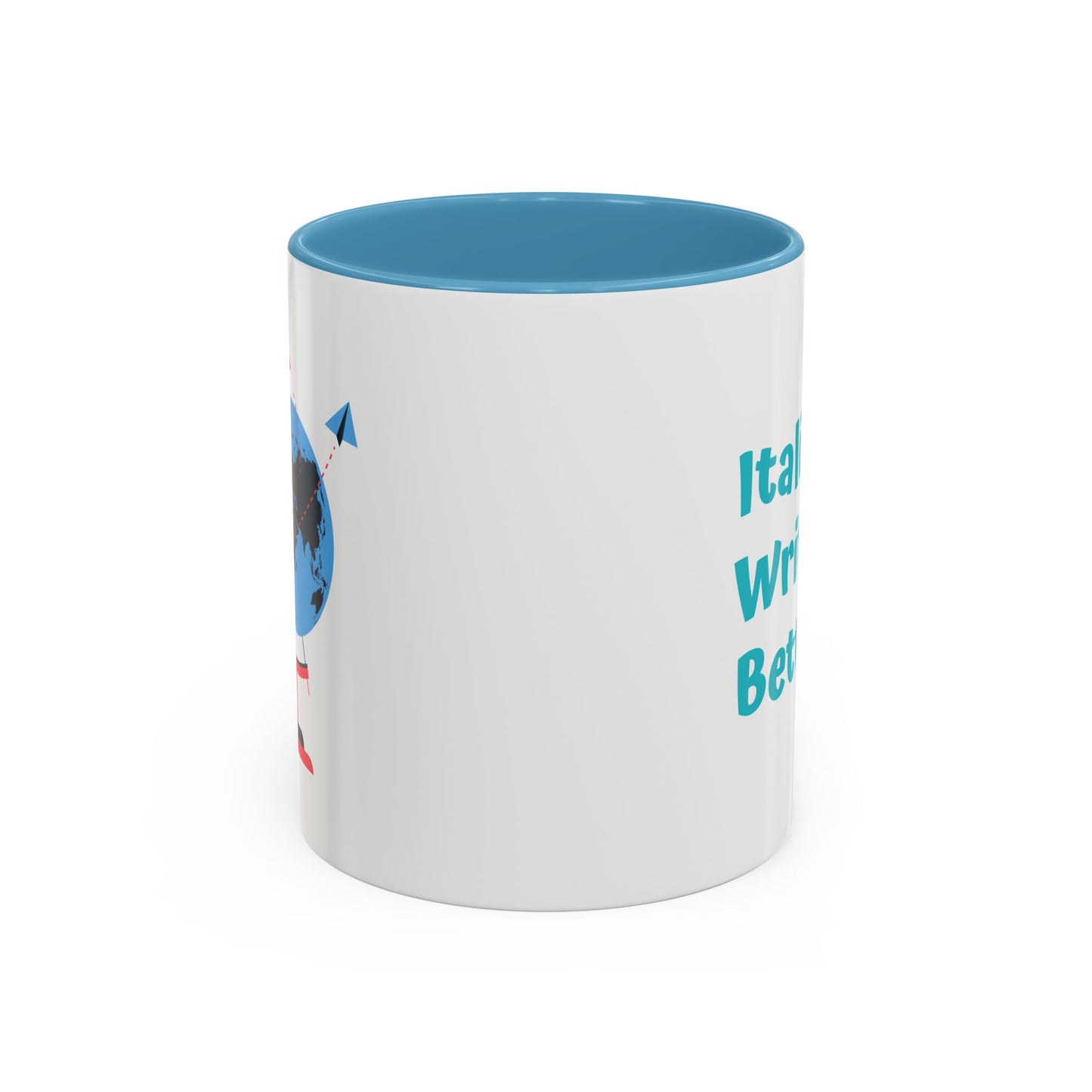 Italians Write it Better Coffee Mug - Gift for Book Lovers