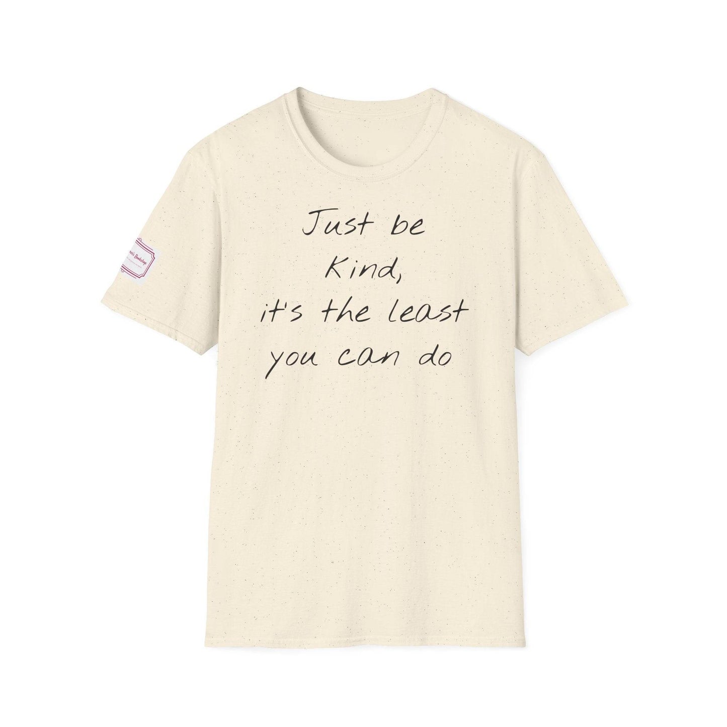 Unisex Softstyle T-Shirt - Be Kind Design for Book Lovers - The Dreamer's Bookshop.