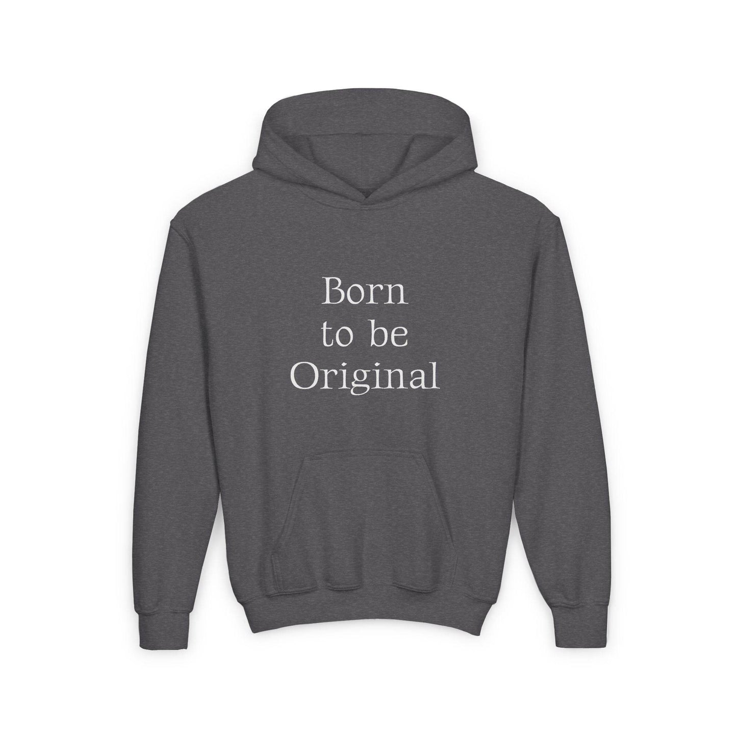 EU - Youth Heavy Blend Hoodie - 'Born to be Original' - Indie Author Inspired Sweatshirt - The Dreamer's Bookshop.