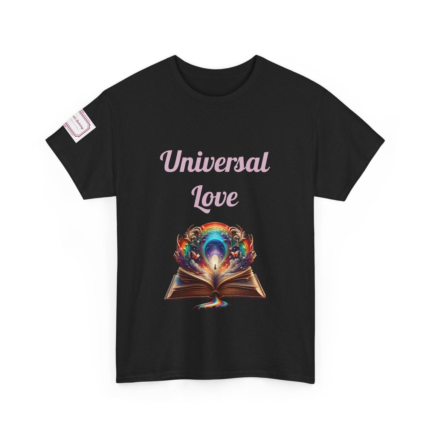 Universal Love - Graphic Unisex Heavy Cotton Tee - Queer Romance Books - The Dreamer's Bookshop.
