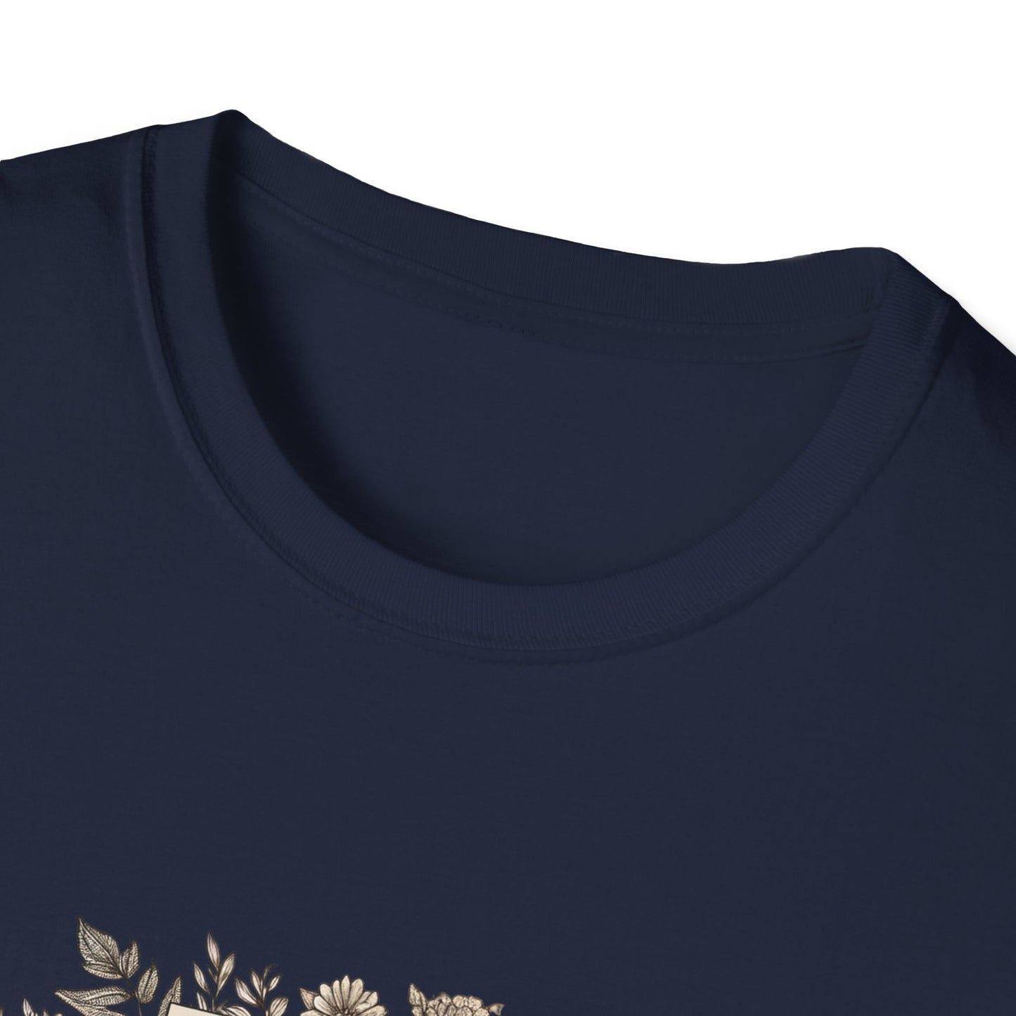Unisex T-Shirt - Vintage Writing "Story Begins" for Book Lovers - The Dreamer's Bookshop.