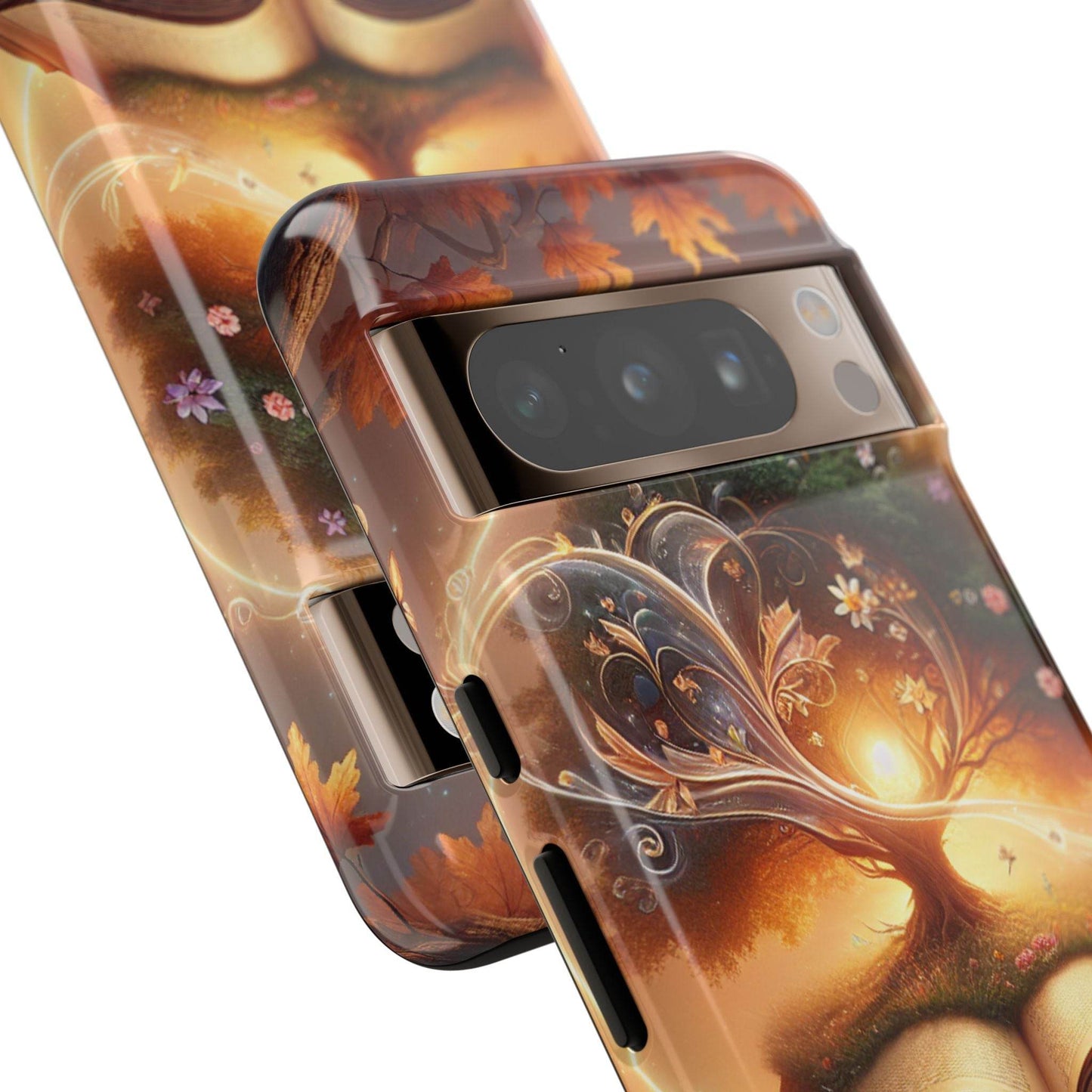Google & Samsung - Artistic Phone Case with BookishTree Design - Tough Cases - The Dreamer's Bookshop.
