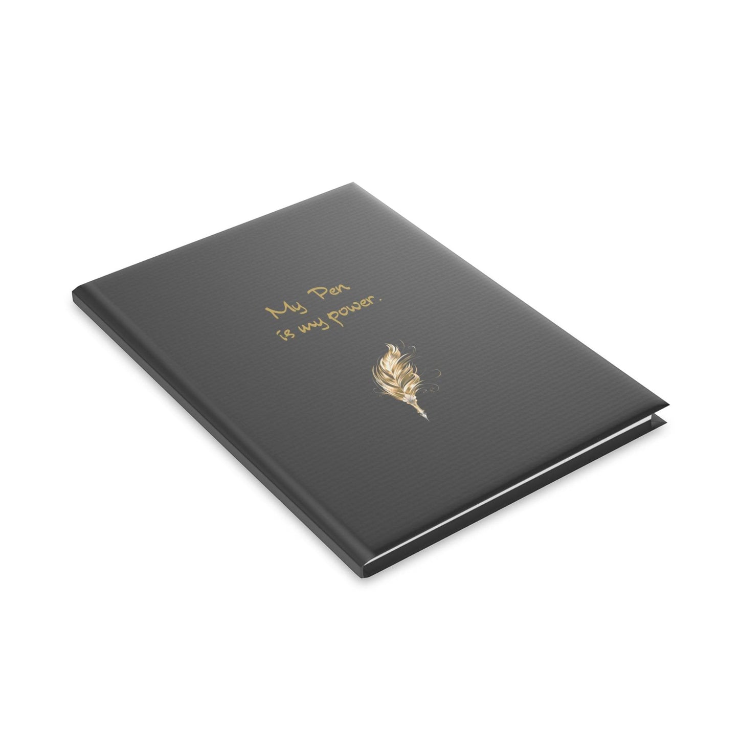 Empowering Hardcover Notebook - 'My Pen is my Power' - The Dreamer's Bookshop.