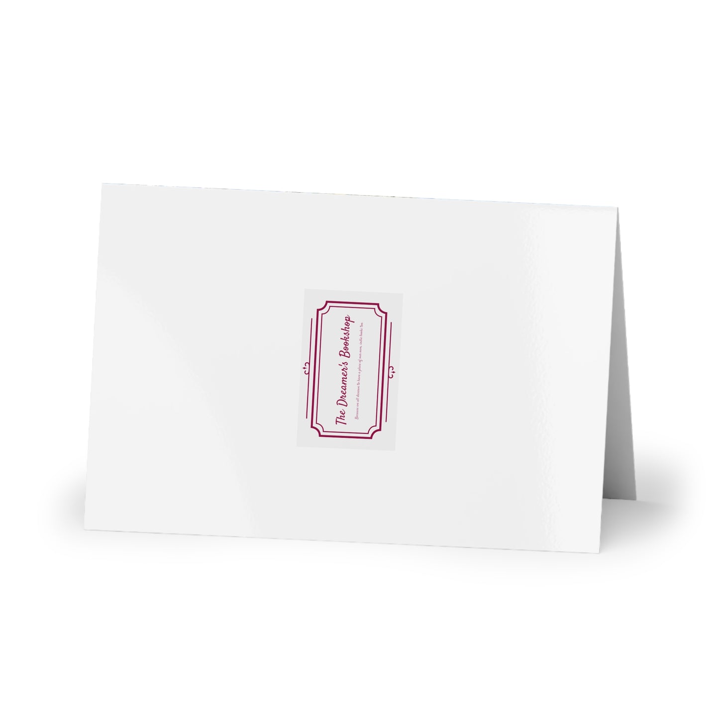 The Dreamer's Bookshop "Winter Bookshop" Enjoy the Little Things Card