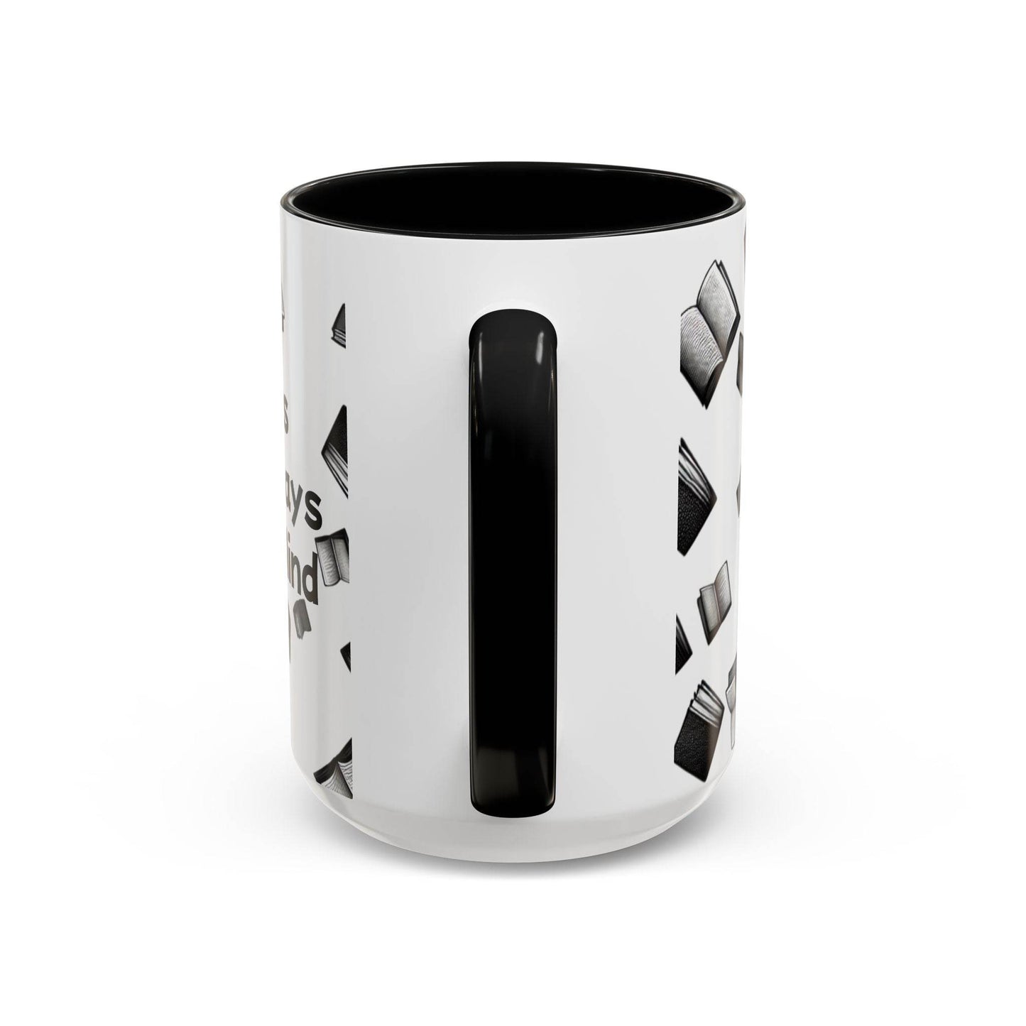 Books on My Mind Accent Coffee Mug - Perfect for Book Lovers - The Dreamer's Bookshop.