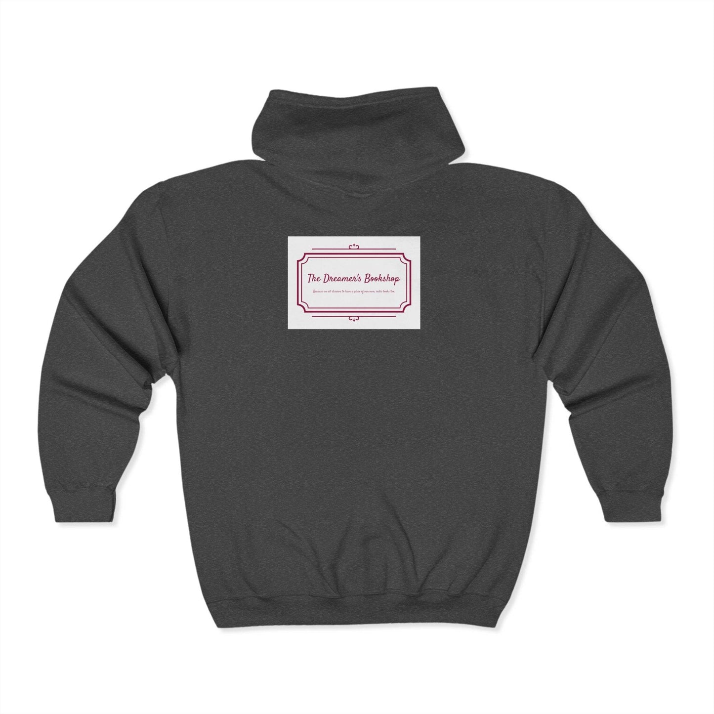 Stay Curious Full Zip Hoodie - Unisex Heavy Blend™ - Perfect for Book Lovers - The Dreamer's Bookshop.