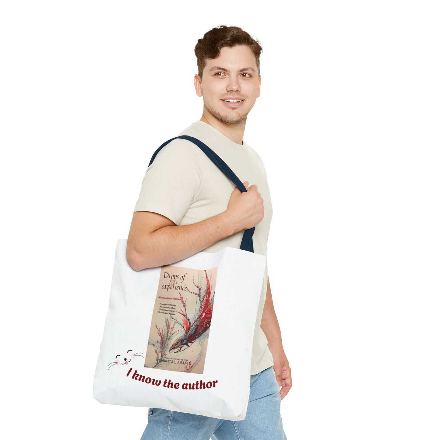 I Know the Author Tote Bag - Cozy Book lovers Design
