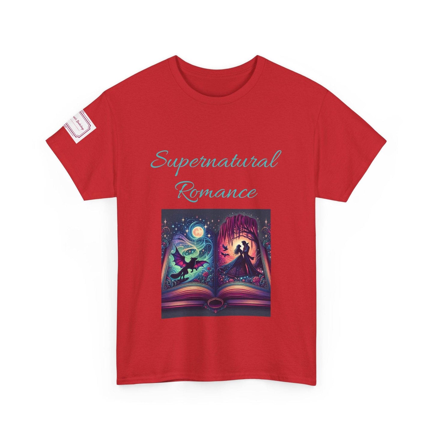 Fantasy - Graphic Unisex Heavy Cotton Tee - Supernatural Romance - The Dreamer's Bookshop.