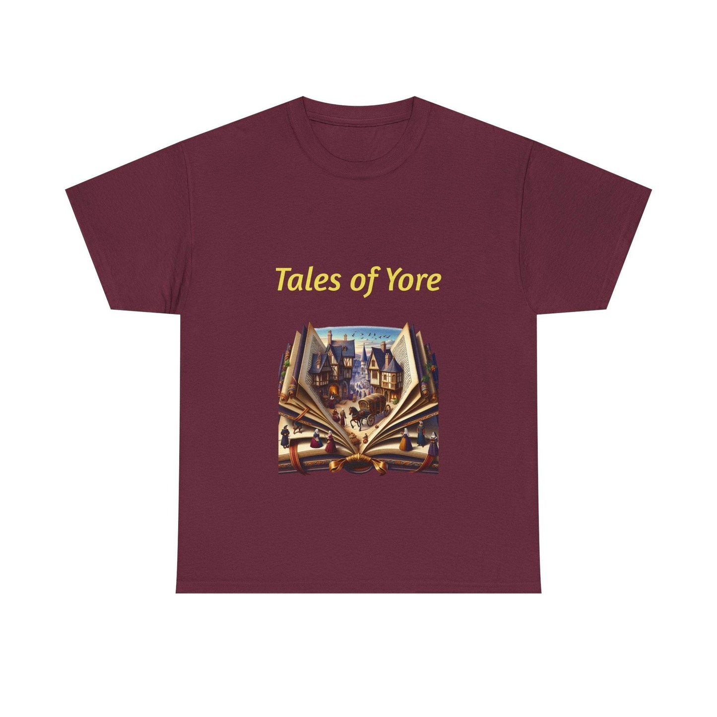 Tales of Yore - Unisex Heavy Cotton Tee - Historical Books - The Dreamer's Bookshop.