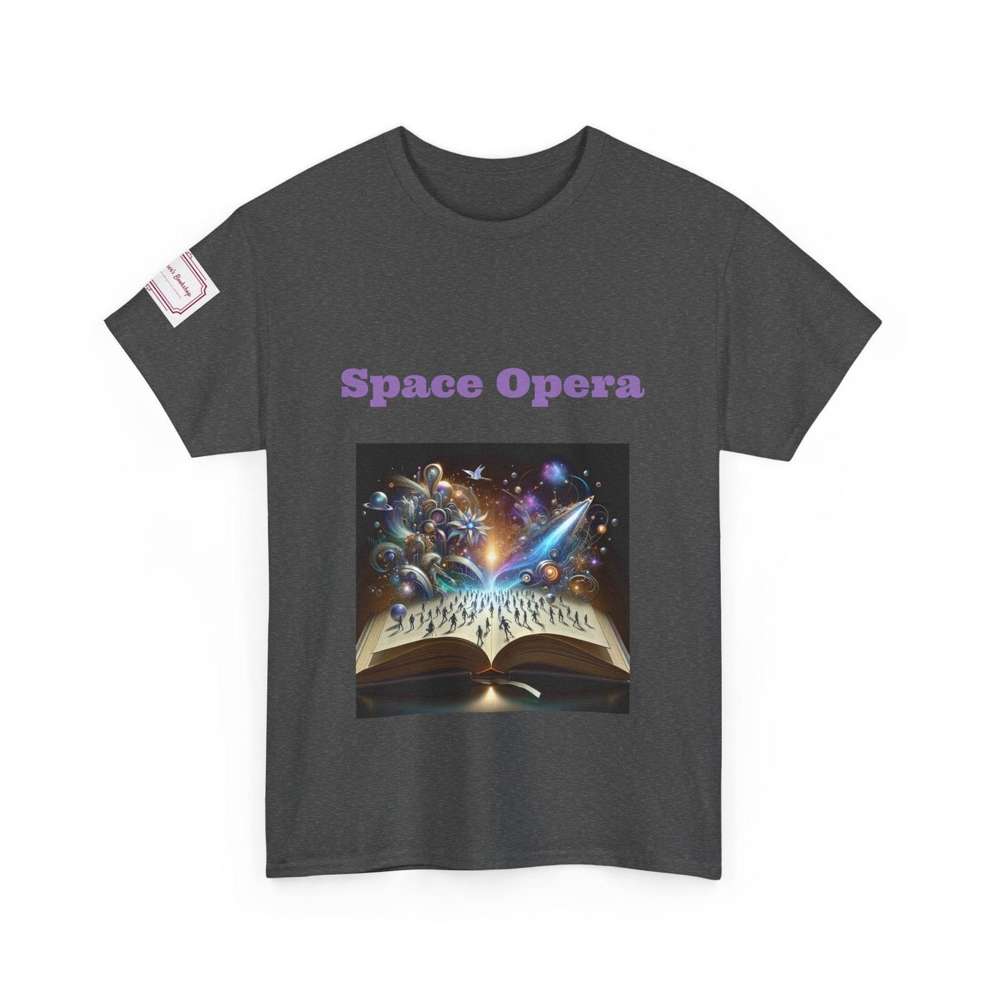 Space Opera - Graphic Unisex Heavy Cotton Tee - Sci-Fi Books - The Dreamer's Bookshop.