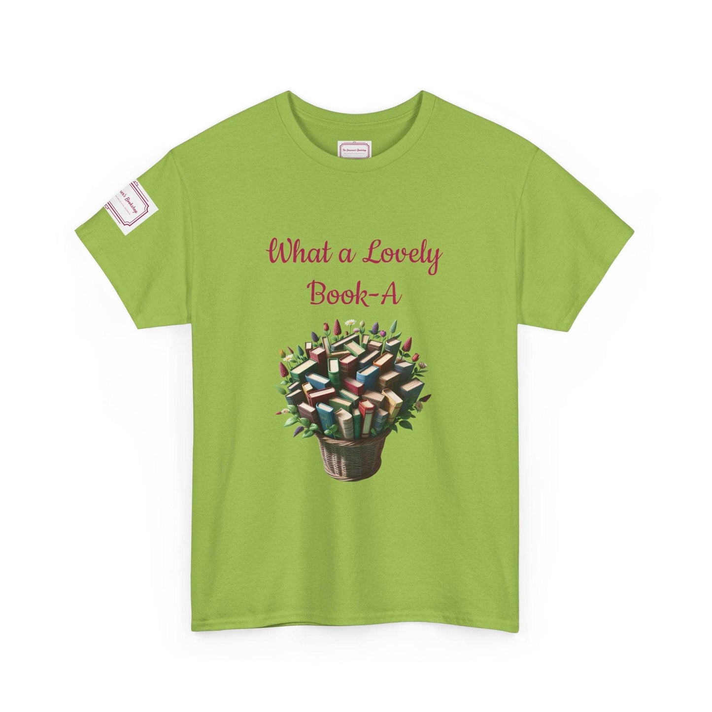 What a Lovely Book-A Unisex Heavy Cotton Tee - Perfect for Book Lovers - The Dreamer's Bookshop.