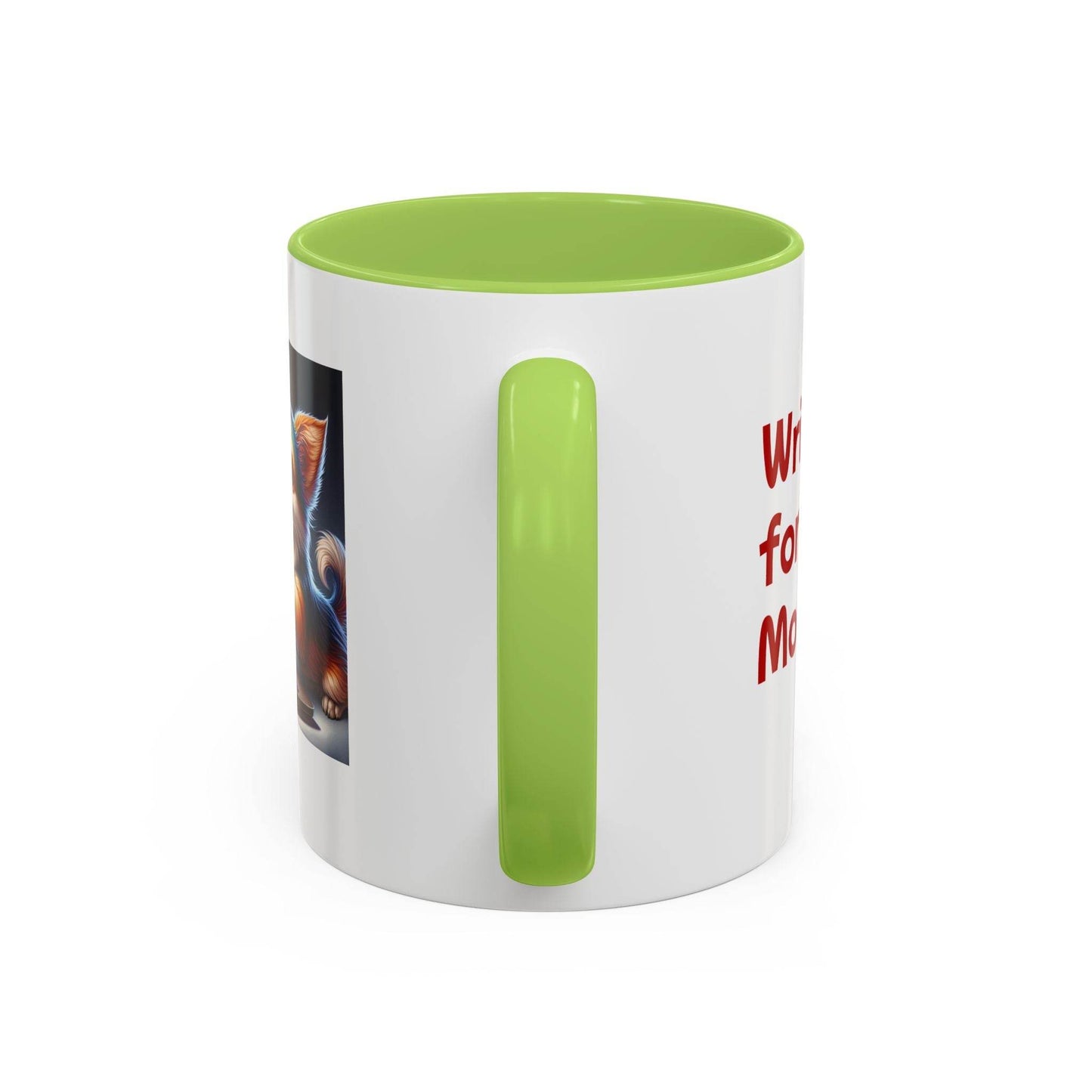 Playful Dog Writer Coffee Mug - Cute Gift for Book Lovers - The Dreamer's Bookshop.