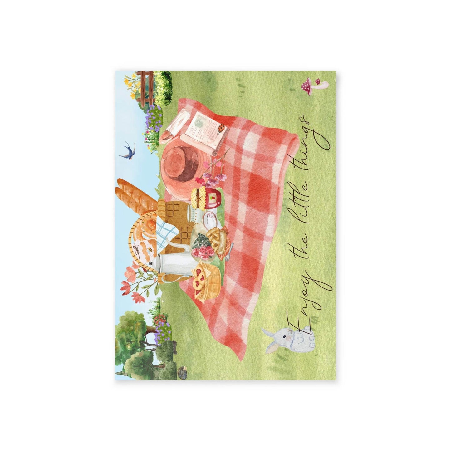 The Dreamer's Bookshop "Picknick" Enjoy the Little Things Card - The Dreamer's Bookshop.