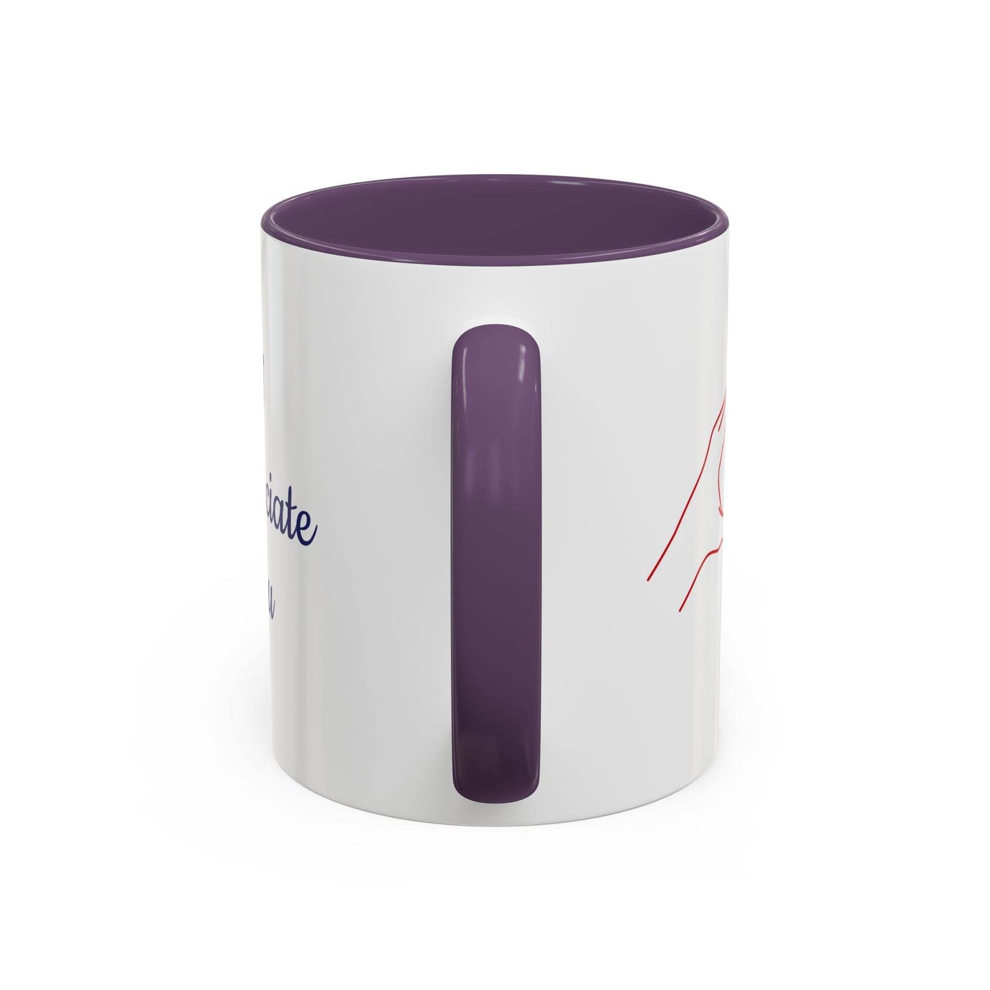 I appreciate you Mug - Perfect Gift for Someone Important - The Dreamer's Bookshop.