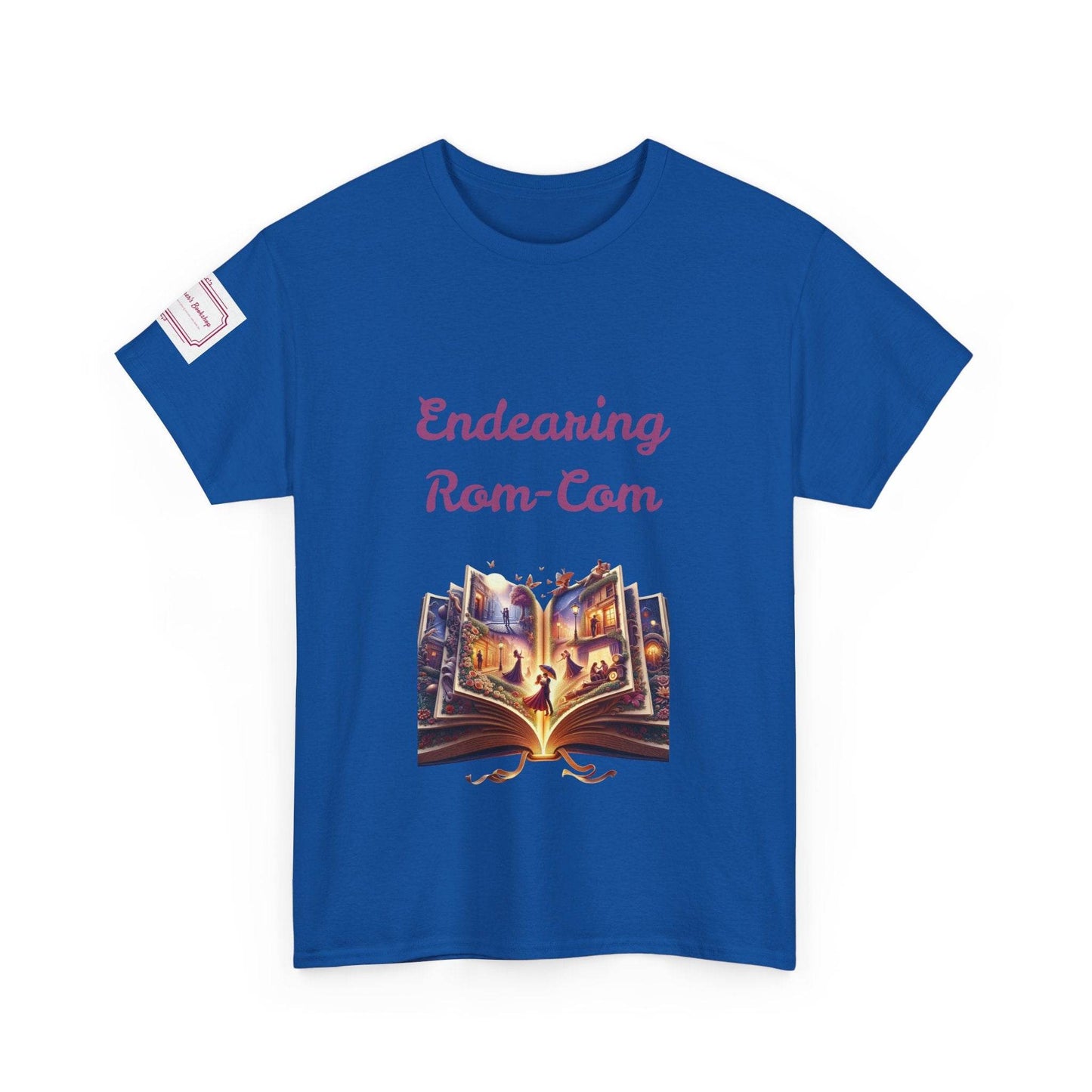 Endearing - Unisex Heavy Cotton Tee - Rom-Com Books - The Dreamer's Bookshop.