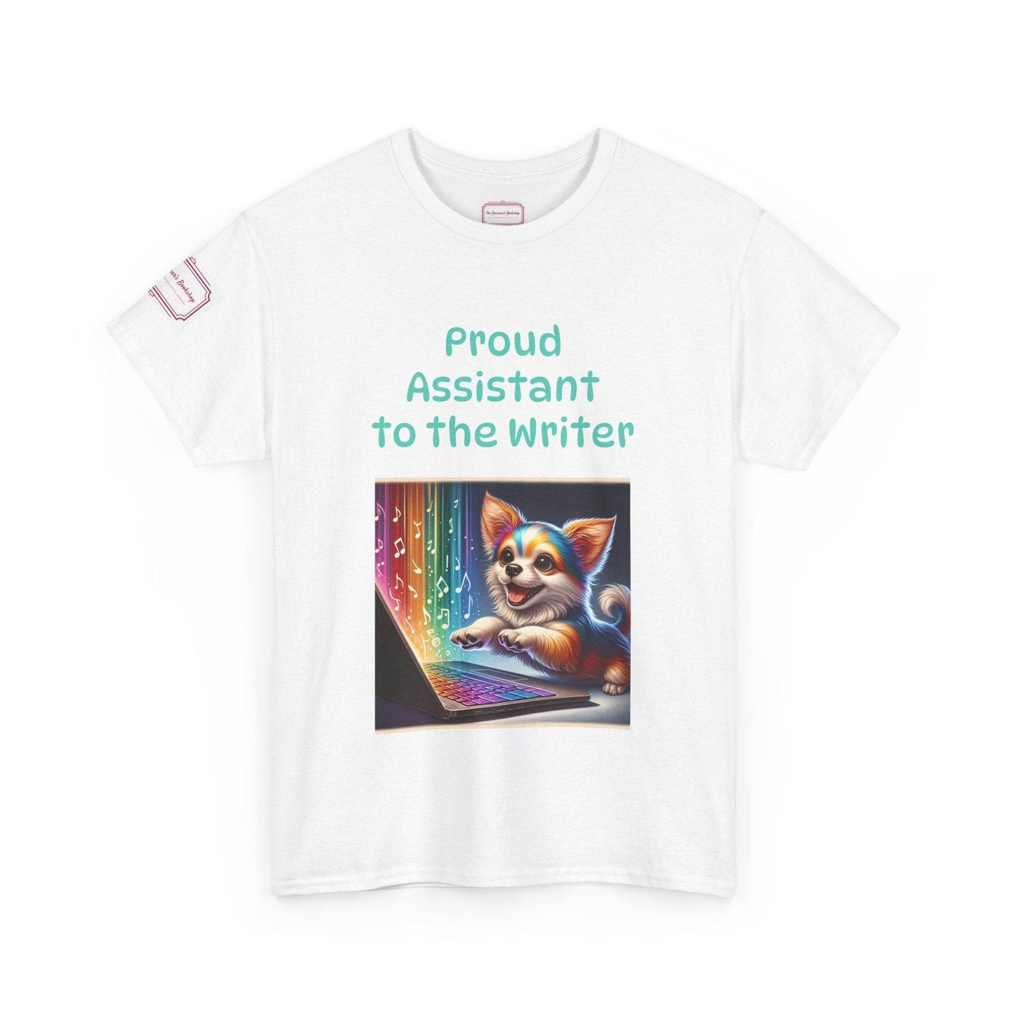 Writer Assistant - Unisex Heavy Cotton Tee - Perfect for Book Lovers - The Dreamer's Bookshop.