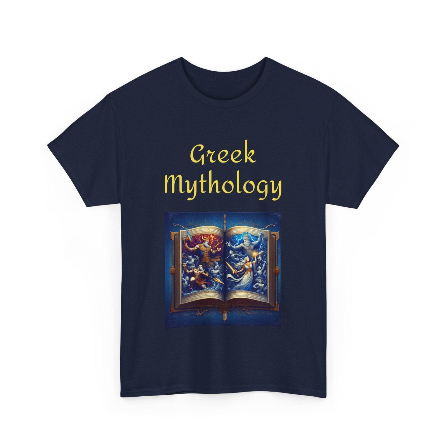 History - Unisex Heavy Cotton Tee - Greek Mythology - The Dreamer's Bookshop.