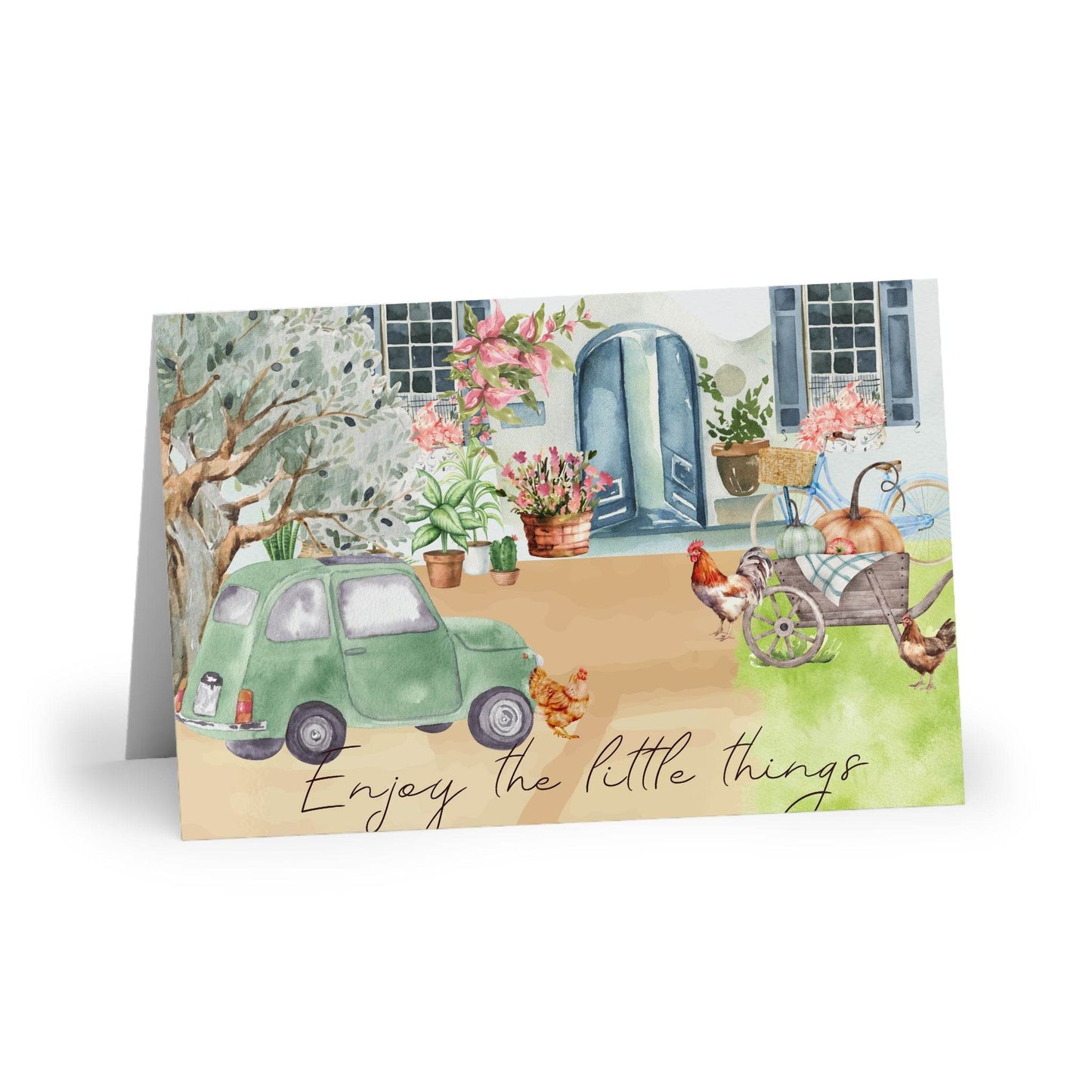 The Dreamer's Bookshop "Countryside" Enjoy the Little Things Card - The Dreamer's Bookshop.
